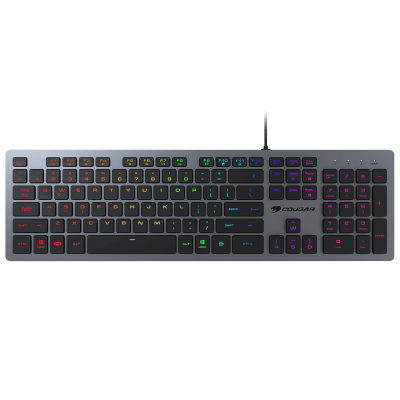 Клавіатура Cougar Vantar AX Black USB, ігрова, 8 профілів підсвічування, довжина кабелю 1.6 м