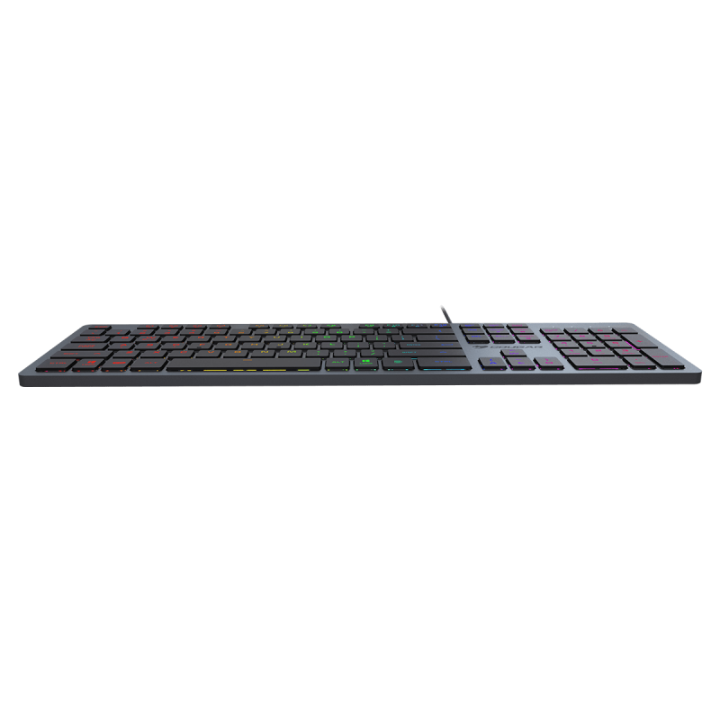 Клавіатура Cougar Vantar AX Black USB, ігрова, 8 профілів підсвічування, довжина кабелю 1.6 м