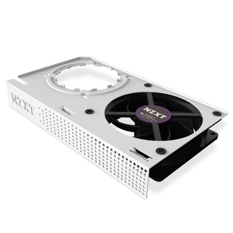 Система рідинного охолодження для відеокарти NZXT Kraken G12, Matte White, 92мм, 1500 rpm, 3-pin (RL-KRG12-W1)