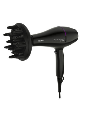 Фен Philips BHD274/00, Black, 2200W, Налаштування тепла/швидкості 6, подача холодного повітря, іонізація