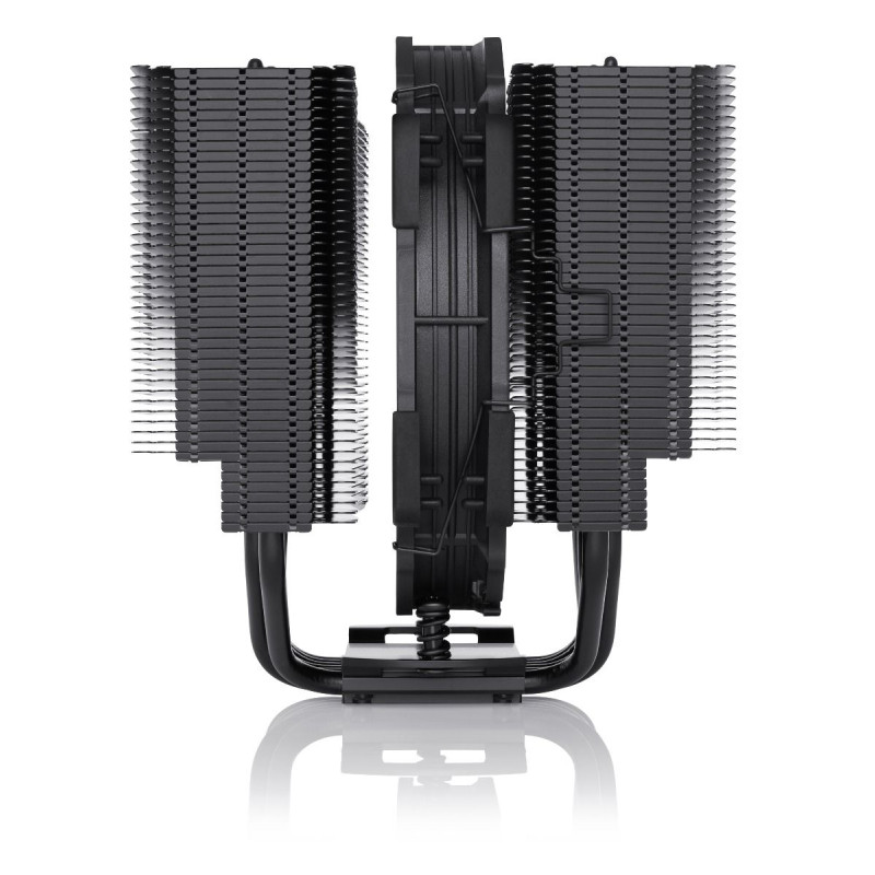 Кулер для процесора Noctua NH-D15S, chromax.black, алюміній/мідь, 1x140 мм, для Intel 115x/1200/1700/2011/2066, AMD AMx/FMx, до 165 Вт
