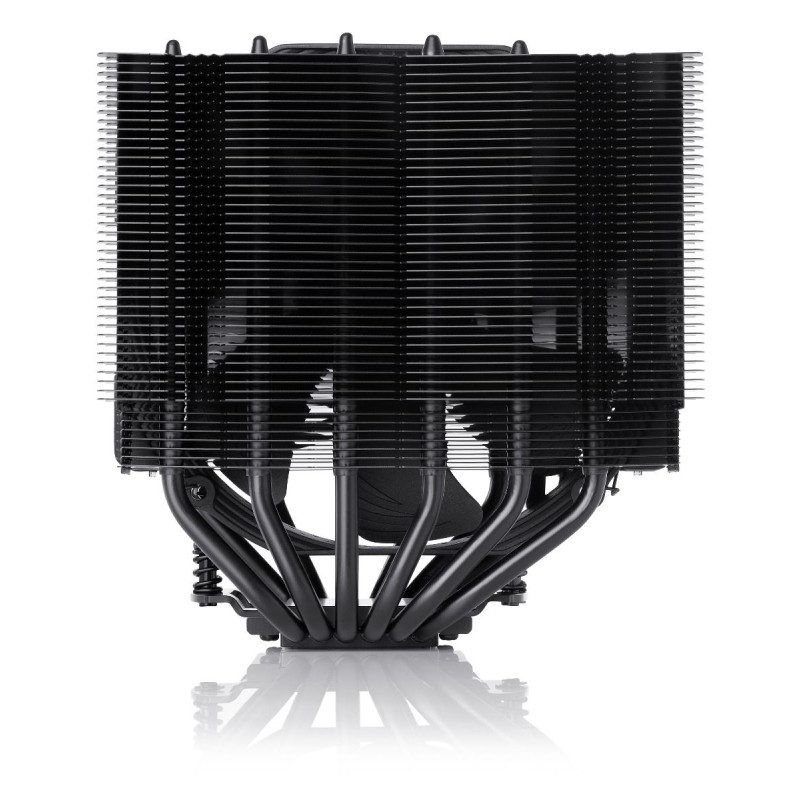 Кулер для процесора Noctua NH-D15S, chromax.black, алюміній/мідь, 1x140 мм, для Intel 115x/1200/1700/2011/2066, AMD AMx/FMx, до 165 Вт