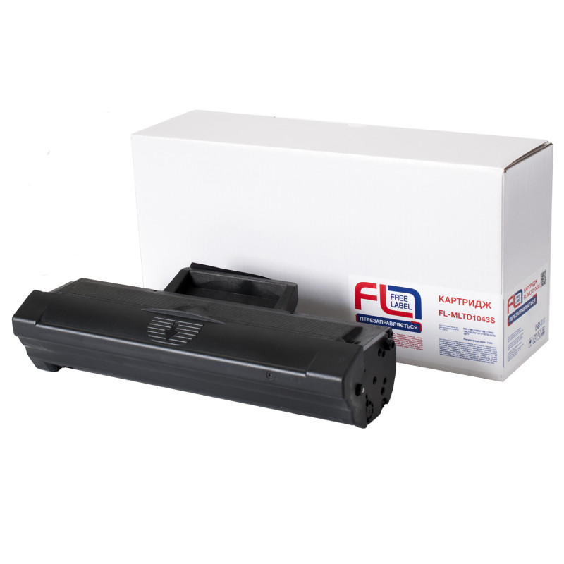 Картридж Samsung MLT-D1043S, Black, ML-1660/1661/1665, 1500 стор, Free Label (FL-MLTD1043S)