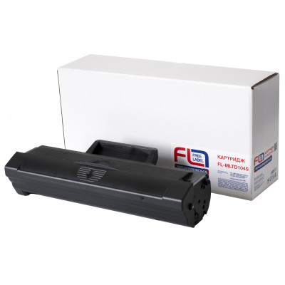 Картридж Samsung MLT-D104S, Black, ML-1660/1665, SCX-3200/3205, 1500 стор, Free Label (FL-MLTD104S)