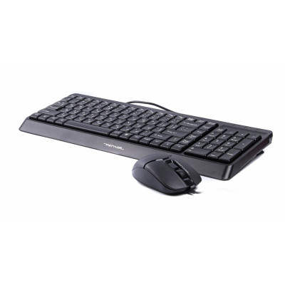 Комплект A4Tech Fstyler Sleek Multimedia Comfort F1512, Black, клавіатура+миша, USB