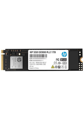 Твердотільний накопичувач M.2 1Tb, HP EX900, PCI-E 3.0 x4, 3D TLC, 2150/1815 MB/s (5XM46AA)