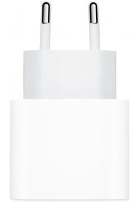 Мережевий зарядний пристрій Apple, White, 1xType-C, 20 Вт (MHJE3ZM/A)