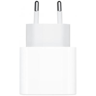 Мережевий зарядний пристрій Apple, White, 1xType-C, 20 Вт (MHJE3ZM/A)