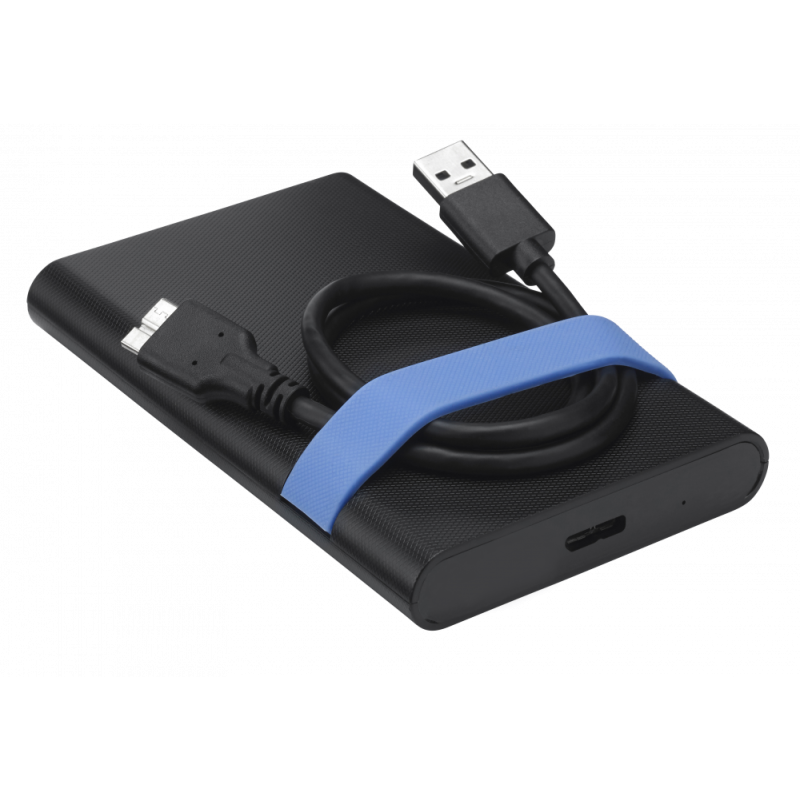 Кишеня зовнішня 2.5" Verbatim Store'n'Go, Black, USB3.2, 1xSATA HDD/SSD, живлення по USB (53106)