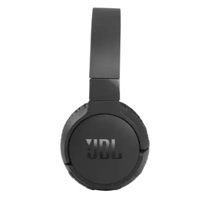 Навушники бездротові JBL Tune 660NC, Black, Bluetooth, мікрофон, акумулятор 610 mAh, активное шумоподавление, технологія "Pure Bass", кнопки на чашках наушников (JBLT660NCBLK)