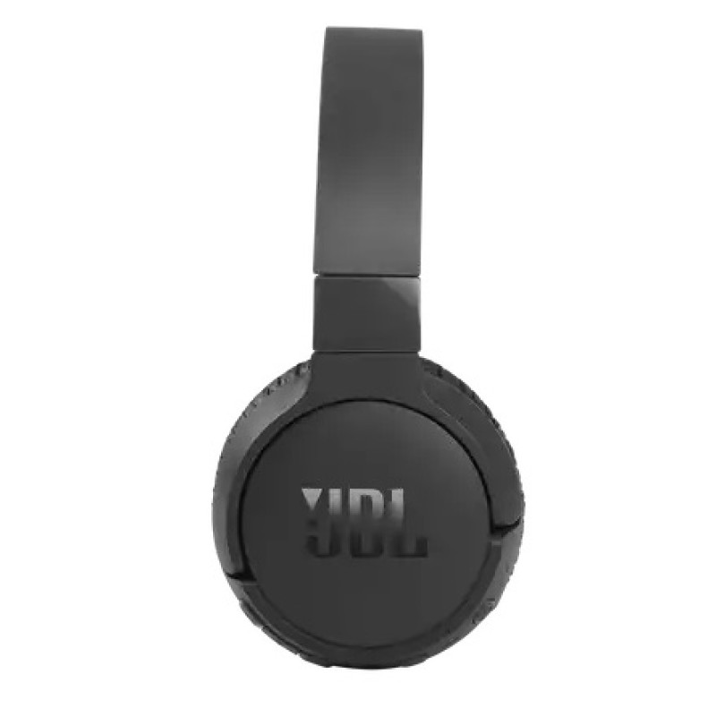 Навушники бездротові JBL Tune 660NC, Black, Bluetooth, мікрофон, акумулятор 610 mAh, активное шумоподавление, технологія "Pure Bass", кнопки на чашках наушников (JBLT660NCBLK)