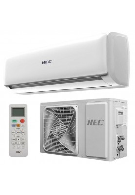 Кондиціонер Haier HEC-12HTD03/R2(I)/HEC-12HTD03/R2(O) White, спліт-система, компресор звичайний, площа приміщення 35 кв.м, охолодження, обігрів, вентилятор, автоматичний, осушення, нічний, фреон R410A