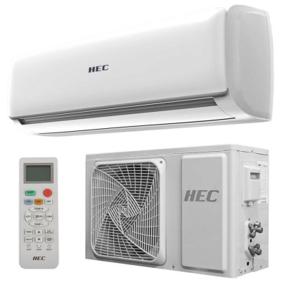 Кондиціонер Haier HEC-12HTD03/R2(I)/HEC-12HTD03/R2(O) White, спліт-система, компресор звичайний, площа приміщення 35 кв.м, охолодження, обігрів, вентилятор, автоматичний, осушення, нічний, фреон R410A