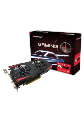 Відеокарта Radeon RX 560, Biostar, 4Gb GDDR5, 128-bit, DVI/HDMI/DP, 1176/6000 MHz (VA5615RF41)