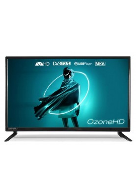 Телевізор 24" OzoneHD 24HN82T2, 1366x768, 60 Гц, DVB-T2/С, HDMI/VGA, 2xUSB, VESA 100x50