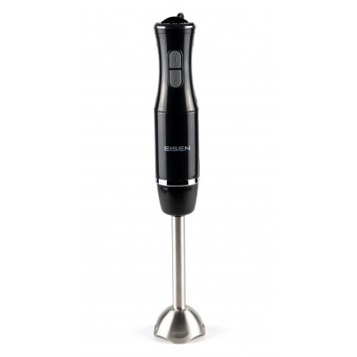Блендер Eisen EBSS-600SCB, Black, 600W, занурювальний, 2 швидкості, склянка 600мл, подрібнювач 500мл, вінчик
