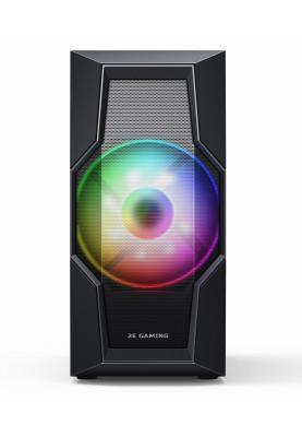 Корпус 2E Gaming TURBO (G2057B) Black, без БЖ, Mid Tower, для ATX / Micro ATX / Mini ITX, 2xUSB 2.0, 1xUSB 3.0, 1x200 ARGB Fan, 3x120 ARGB Fan, бічна панель із загартованого скла (2E-G2057B)