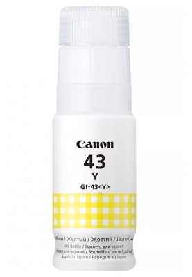 Чорнило Canon GI-43, Yellow, G540/G640, 60 мл (4689C001)