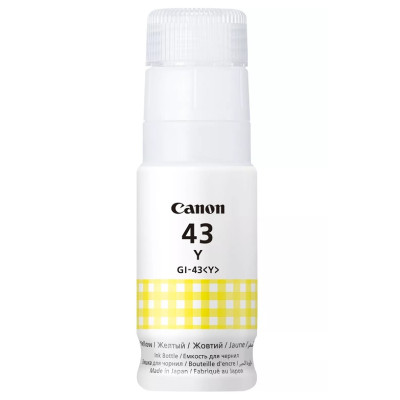 Чорнило Canon GI-43, Yellow, G540/G640, 60 мл (4689C001)