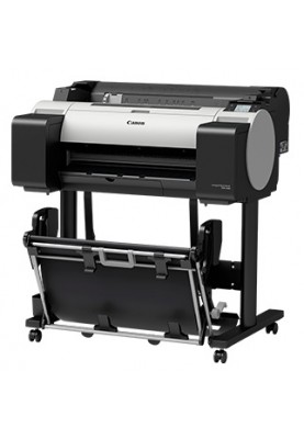 Принтер струменевий кольоровий A1 Canon imagePROGRAF TM-200, Black/Grey, WiFi, 1200x2400 dpi, рулони 24"/610 мм, USB/Lan, картриджі PFl-120/320 (3062C003)