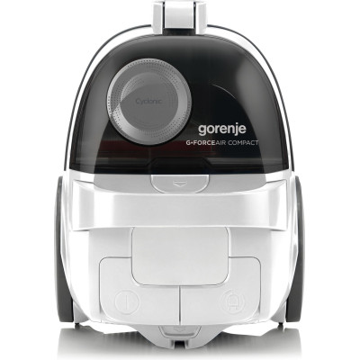 Пилосос Gorenje VCEA01GACWCY, White, 800W, безмішковий, сухе прибирання, об'єм 2.2л, телескопічна трубка, насадки: міні насадка 2шт/універсальна щітка