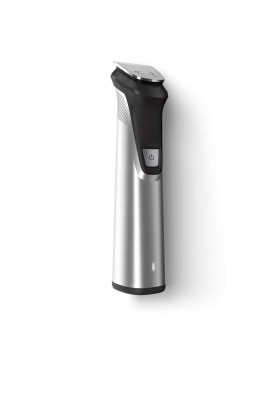 Тример для бороди Philips Multigroom series 7000 (MG7745/15), насадок в комплекті 14 шт, леза, що самозаточуються, довжина стрижки 3-7 мм, вологе очищення