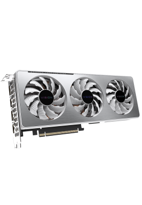 Відеокарта GeForce RTX 3060 Ti, Gigabyte, VISION OC (Limited Hash Rate), 8Gb GDDR6, 256-bit, 2xHDMI/2xDP, 1755/14000 MHz, 6-pin + 8-pin (GV-N306TVISION OC-8GD)
