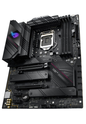 Мат.плата 1200 (B560) Asus ROG STRIX B560-E GAMING WIFI, B560, 4xDDR4, CrossFireX, Int.Video(CPU), 6xSATA3, 3xM.2, 1xPCI-E 16x 4.0, 1xPCI-E 16x 3.0, 2xPCI-E 1x 3.0, ALC4080, RTL8125B, WiFi 6, Bluetooth 5.2, 7xUSB3.2/7xUSB2.0, HDMI/DP, ATX