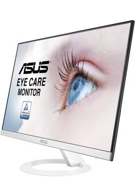 Монітор 23" Asus VZ239HE-W, White, LED, IPS, 1920x1080 (16:9), 5 мс, 75 Гц, 250 кд/м², 1000:1, 178°/178°, VGA/HDMI