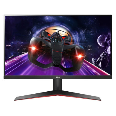 Монітор 23.8" LG 24MP60G-B, Black, WLED, IPS, 1920x1080, 5 мс, 250 кд/м², 1000:1, 178°/178°, VGA/HDMI/DP, Vesa 75x75