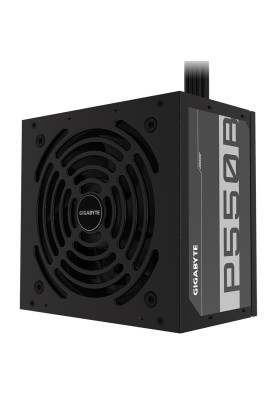 Блок живлення 550 Вт, Gigabyte P550B, Black, 80+ Bronze, Active PFC, 12 см, захист OPP/UVP/OVP/SCP/OCP (GP-P550B)