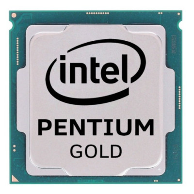 Процесор Intel Pentium Gold (LGA1200) G6405, Tray, 2x4.1 GHz, UHD Graphics 610 (1050 MHz), L3 4Mb, Comet Lake, 14 nm, TDP 58W (CM8070104291811)