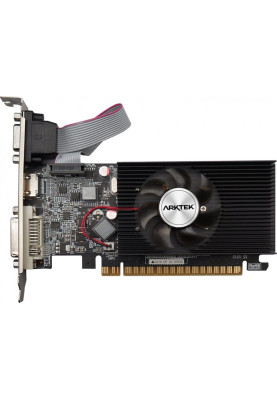 Відеокарта GeForce 210, Arktek, 1Gb GDDR3, 64-bit, VGA/DVI/HDMI, 520/1066 MHz (AKN210D3S1GL1)