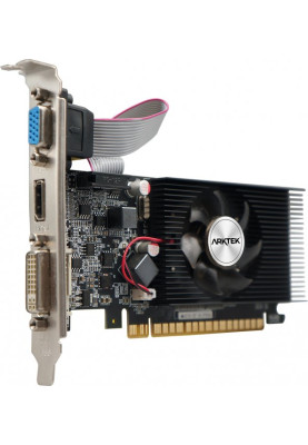 Відеокарта GeForce 210, Arktek, 1Gb GDDR3, 64-bit, VGA/DVI/HDMI, 520/1066 MHz (AKN210D3S1GL1)