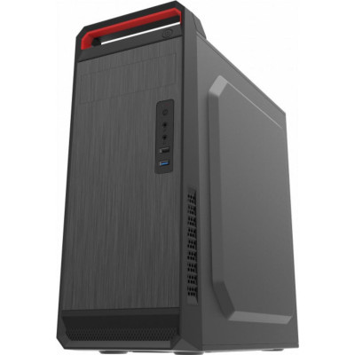 Корпус GameMax MT523R-NP-U3 Black, без БЖ, Mid Tower, ATX / Micro ATX / Mini ITX, 1хUSB 2.0, 1хUSB 3.0, 431x200x450 мм, 0.5 мм, 3.3 кг
