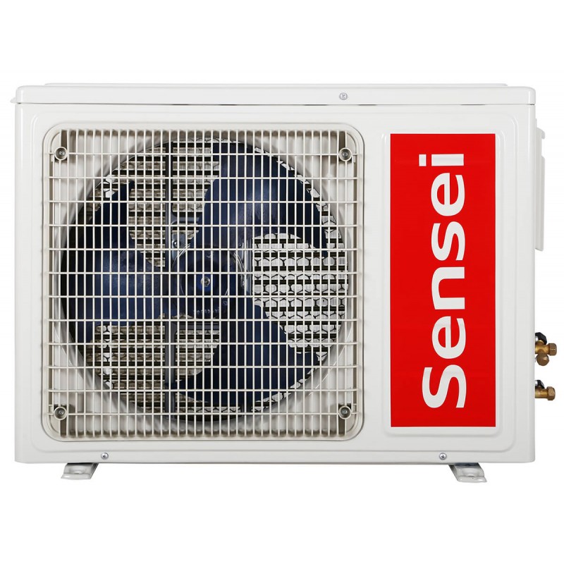 Кондиціонер Sensei SAC-09MBW/I Aquilon Inverter White, спліт-система, компресор інверторний, площа приміщення 25 кв.м, автоматичний, осушення, вентиляція, обігрів, охолодження, фреон R32