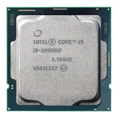 Процесор Intel Core i9 (LGA1200) i9-10900KF, Tray, 10x3.7 GHz (Turbo Boost 5.3 GHz), L3 20Mb, Comet Lake, 14 nm, TDP 95W, розблокований множник (CM8070104282846)
