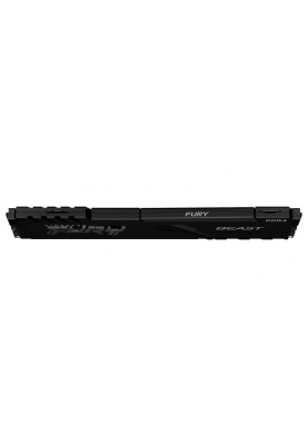 Пам'ять 8Gb DDR4, 2666 MHz, Kingston Fury Beast, Black, 16-18-18, 1.2V, з радіатором (KF426C16BB/8)