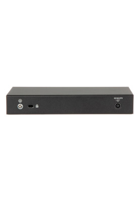 Комутатор Dahua DH-PFS3009-8ET1GT-96, Black, 8-портовий, POE, 8x10/100 Base-T PoE, 190х100х30 мм