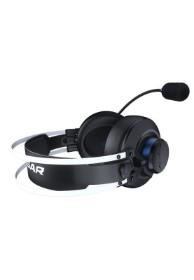 Навушники Cougar VM410 PS, Black, 3.5 мм, накладні, динаміки 53 мм, 9.7-мм мікрофон з шумозаглушенням, 113 дБ, 32 Ом