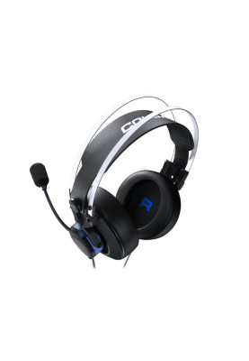 Навушники Cougar VM410 PS, Black, 3.5 мм, накладні, динаміки 53 мм, 9.7-мм мікрофон з шумозаглушенням, 113 дБ, 32 Ом