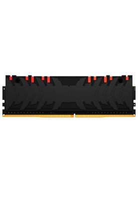 Пам'ять 16Gb x 2 (32Gb Kit) DDR4, 3200 MHz, Kingston Fury Renegade RGB, Black, 16-18-18, 1.35V, з радіатором (KF432C16RB1AK2/32)
