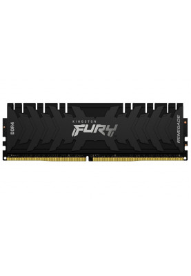 Пам'ять 16Gb x 2 (32Gb Kit) DDR4, 3600 MHz, Kingston Fury Renegade, Black, 16-18-18, 1.35V, з радіатором (KF436C16RB1K2/32)