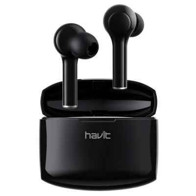 Навушники Bluetooth Havit HV-TW944, Black, Bluetooth V5.0, 300mAh, 35mAhх2