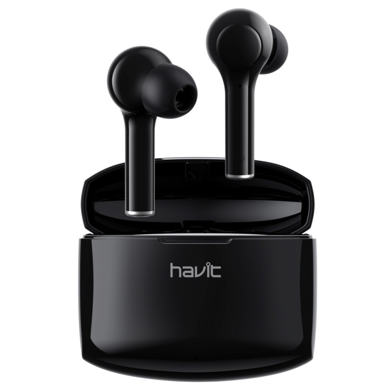 Навушники Bluetooth Havit HV-TW944, Black, Bluetooth V5.0, 300mAh, 35mAhх2