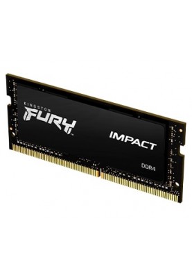 Пам'ять SO-DIMM, DDR4, 8Gb, 2666 MHz, Kingston Fury Impact, 1.2V, 15-17-17 (KF426S15IB/8)