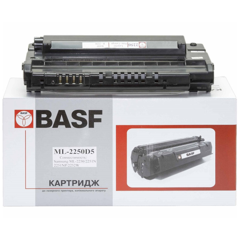 Картридж Samsung ML-2250D5, Black, ML-2250/2251/2252, 5000 стор, BASF (BASF-KT-ML2250D5)