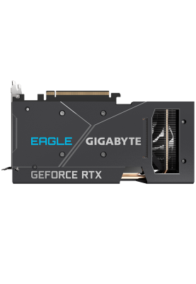 Відеокарта GeForce RTX 3060, Gigabyte, EAGLE Rev. 2.0 (Limited Hash Rate), 12Gb GDDR6, 192-bit, 2xHDMI/2xDP, 1777/15000 MHz, 8-pin (GV-N3060EAGLE-12GD)