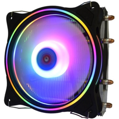 Кулер для процесора Cooling Baby R44, алюміній, 1x120 мм RGB, Intel 115x/1200/1366, AMD AMx/FMx