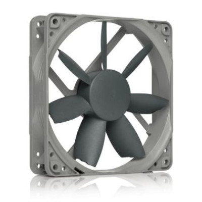 Вентилятор 120 mm, Noctua NF-S12B redux-1200 PWM, REDUX для корпуса 120x120x25мм SSO 400-1200 об/хв 18,1 дБ 4pin PWM сірий
